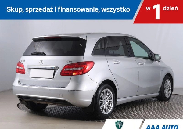 Mercedes-Benz Klasa B cena 50000 przebieg: 104176, rok produkcji 2012 z Siedliszcze małe 301